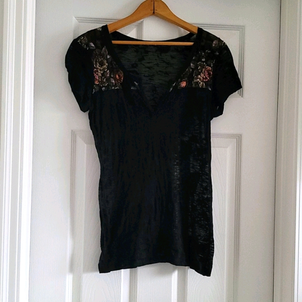 Lace Floral Top